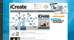 Desktop Screenshot of icreate.fr